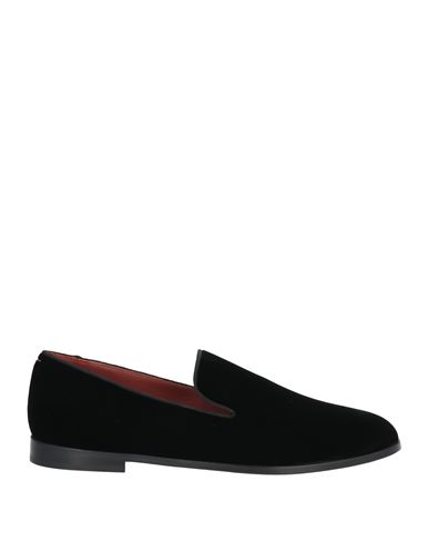 Charles Philip Milano Man Loafers Black Size 9 Textile Fibers In Black