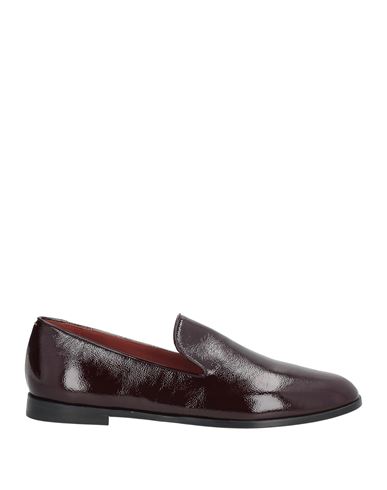 Charles Philip Milano Man Loafers Burgundy Size 9 Leather In Red