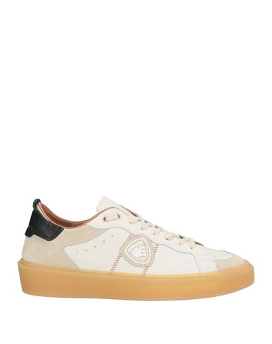 Blauer . Man Sneakers Beige Size 9 Leather