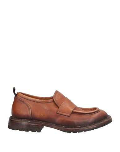 Moma Woman Loafers Tan Size 8 Calfskin In Brown