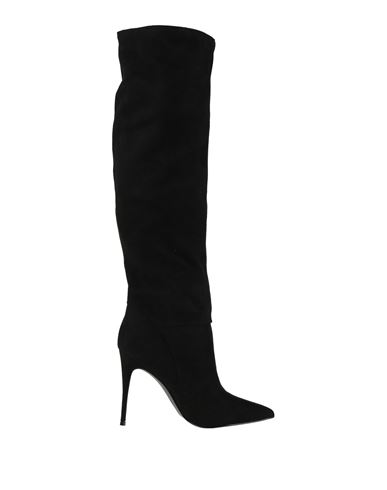 Steve Madden Woman Boot Black Size 8.5 Textile Fibers
