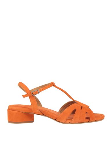 Audley Woman Sandals Orange Size 11 Leather