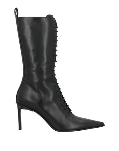 Ann Demeulemeester Woman Ankle Boots Black Size 7 Leather