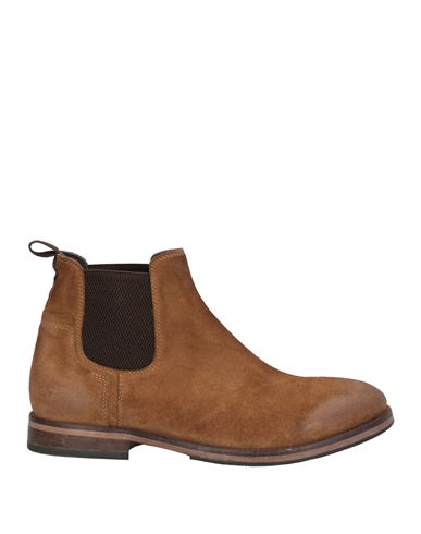 Moma Man Ankle Boots Tan Size 9 Leather In Brown