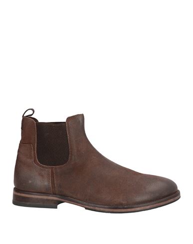 Moma Man Ankle Boots Brown Size 9 Leather In Brown