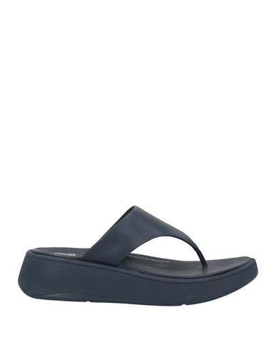Fitflop Woman Thong Sandal Navy Size 7 Leather