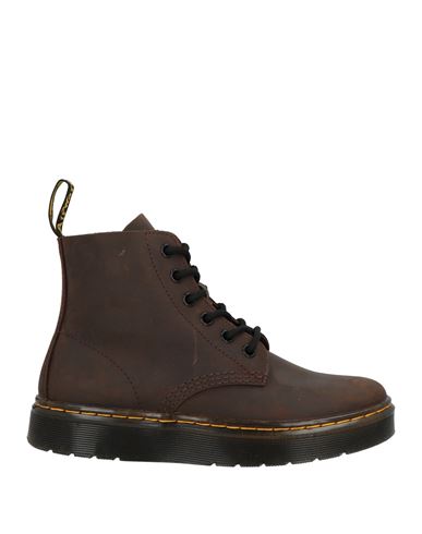 Dr. Martens' Dr. Martens Woman Ankle Boots Dark Brown Size 5 Leather