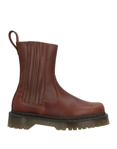 Dr. Martens' Dr. Martens Woman Ankle Boots Brown Size 7 Leather