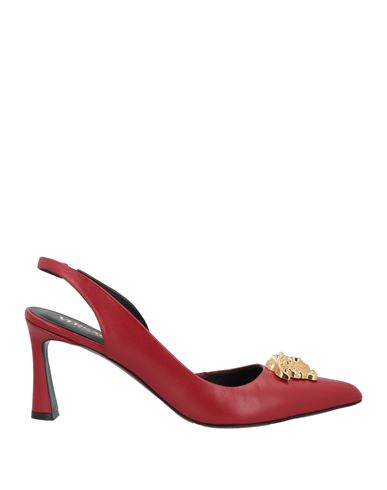 Versace Woman Pumps Brick Size 11 Calfskin