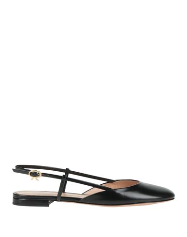 Gianvito Rossi Woman Ballet Flats Black Size 7 Leather