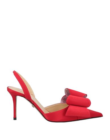 Mach&mach Mach & Mach Woman Pumps Red Size 8 Textile Fibers