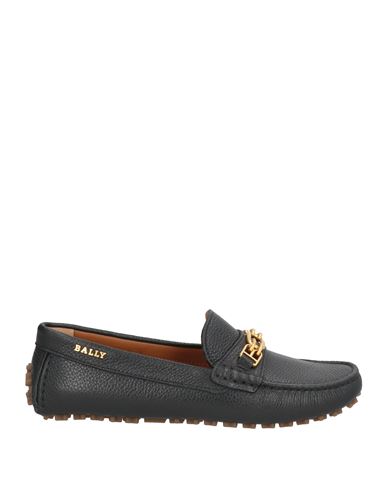 Bally Woman Loafers Black Size 6 Calfskin