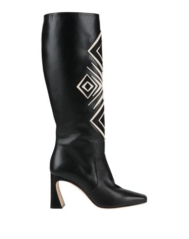 Alberta Ferretti Woman Boot Black Size 8 Leather