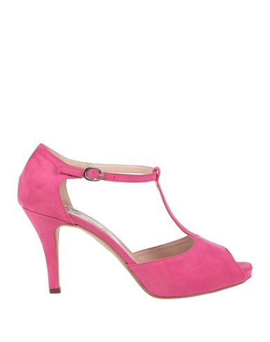 Ottocento Mary Moda Woman Sandals Fuchsia Size 10 Textile Fibers