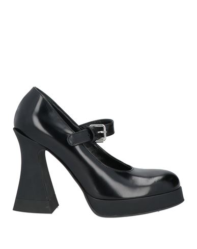 Agl Attilio Giusti Leombruni Agl Woman Pumps Black Size 8 Leather