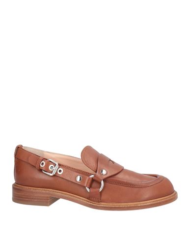 Agl Attilio Giusti Leombruni Agl Woman Loafers Brown Size 8 Leather