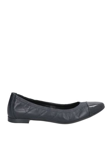 Agl Attilio Giusti Leombruni Agl Woman Ballet Flats Midnight Blue Size 8 Leather