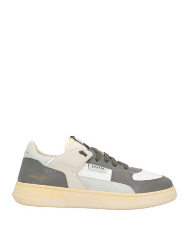 Run Of Man Sneakers Grey Size 9 Leather