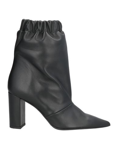 Marc Ellis Woman Ankle Boots Black Size 8 Leather