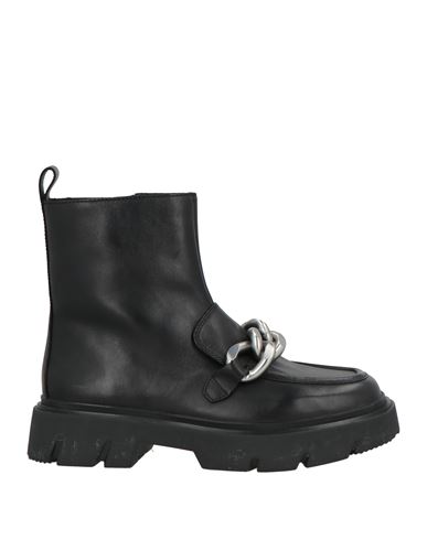 Ash Woman Ankle Boots Black Size 7 Leather