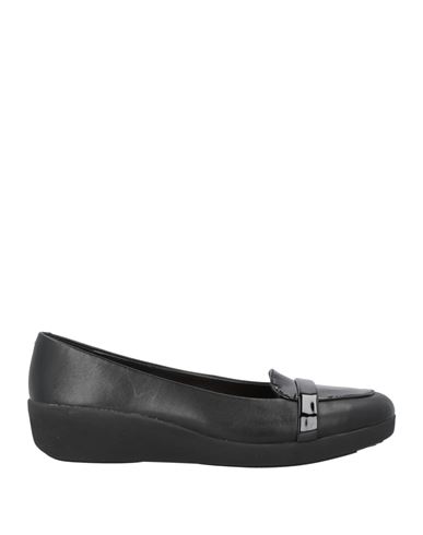 Fitflop Woman Loafers Black Size 7 Leather