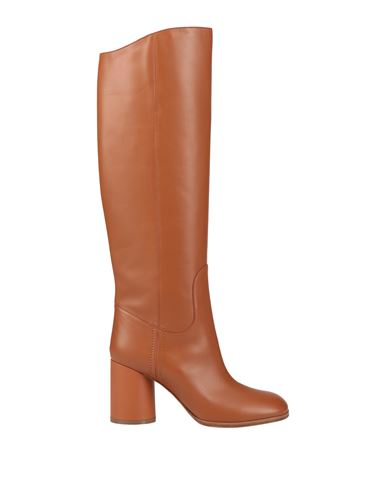 Casadei Woman Boot Tan Size 8 Leather