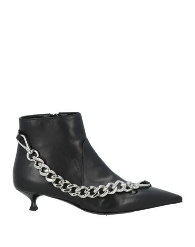 Agl Attilio Giusti Leombruni Agl X Kristen Mc Menamy Woman Ankle Boots Black Size 7 Leather