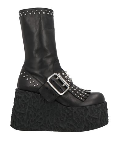 Agl Attilio Giusti Leombruni Agl X Kristen Mc Menamy Woman Ankle Boots Black Size 8 Leather