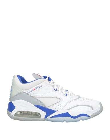 Jordan Man Sneakers White Size 13 Leather, Textile Fibers