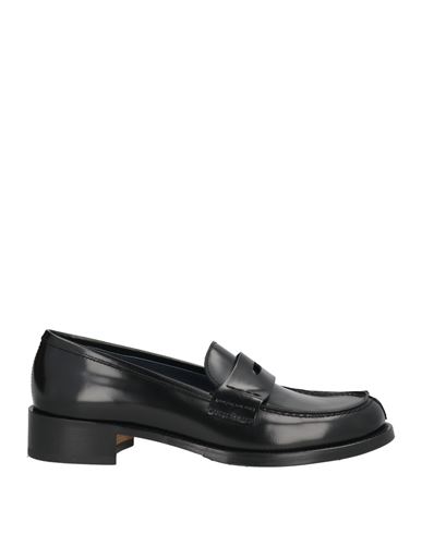 Calpierre Woman Loafers Black Size 8 Leather