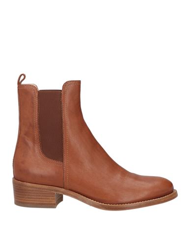 Agl Attilio Giusti Leombruni Agl Woman Ankle Boots Tan Size 7.5 Leather