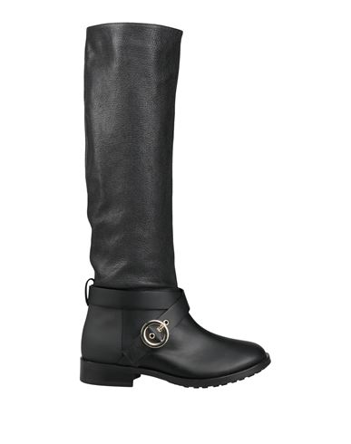 Pollini Woman Boot Black Size 6 Leather