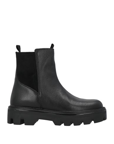 Rag & Bone Woman Ankle Boots Black Size 8 Leather, Textile Fibers