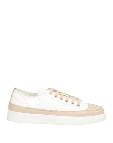 Patgoa Woman Sneakers Beige Size 8 Leather In Neutral