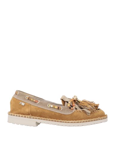 Patrizia Bonfanti Woman Loafers Camel Size 8 Leather In Neutral