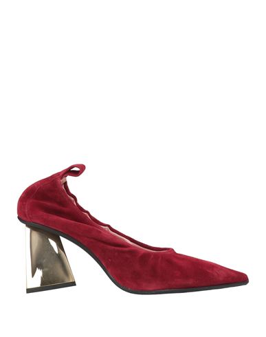 Ras Woman Pumps Brick Size 6 Leather In Red