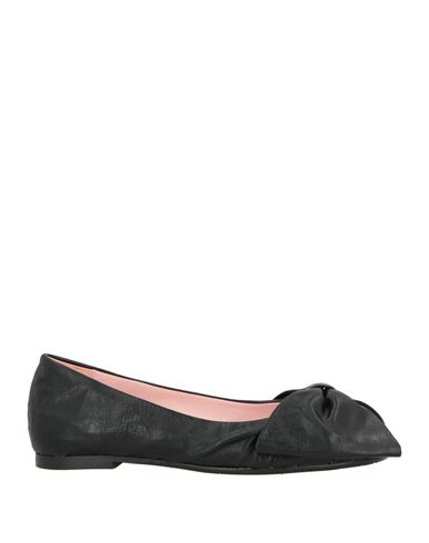 Ras Woman Ballet Flats Black Size 7 Leather