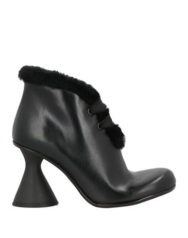 Ras Woman Ankle Boots Black Size 7 Leather