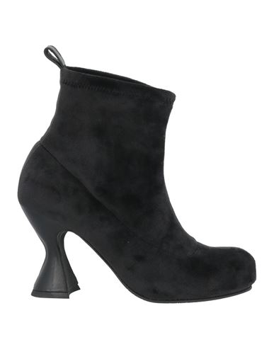 Ras Woman Ankle Boots Black Size 7 Textile Fibers