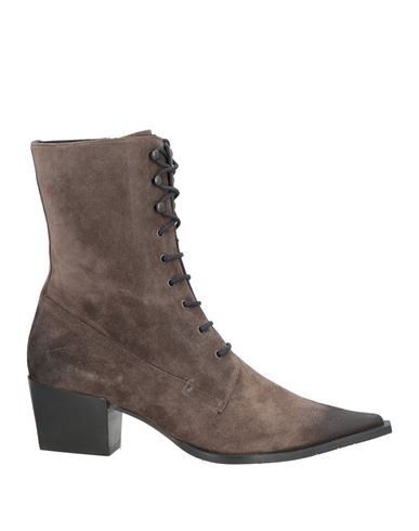 Ras Woman Ankle Boots Taupe Size 7 Leather