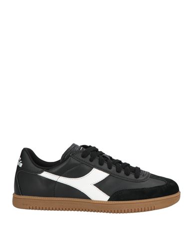 Diadora Logo-patch Low-top Sneakers In Black