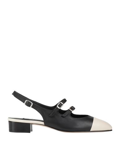 Carel Paris Woman Pumps Black Size 5 Leather In Black