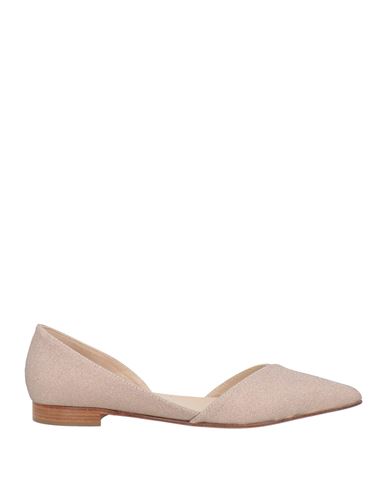 Emanuela Passeri Woman Ballet Flats Light Brown Size 7 Textile Fibers In Sand