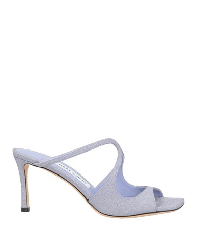 Jimmy Choo Woman Sandals Lilac Size 7 Textile Fibers In Purple