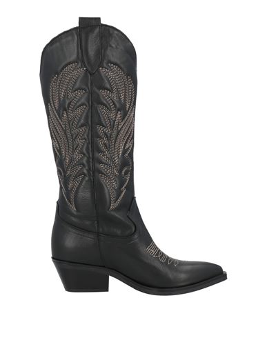 Tosca Blu Studio Woman Boot Black Size 7 Leather In Black