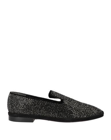 Clergerie Woman Loafers Black Size 6.5 Textile Fibers