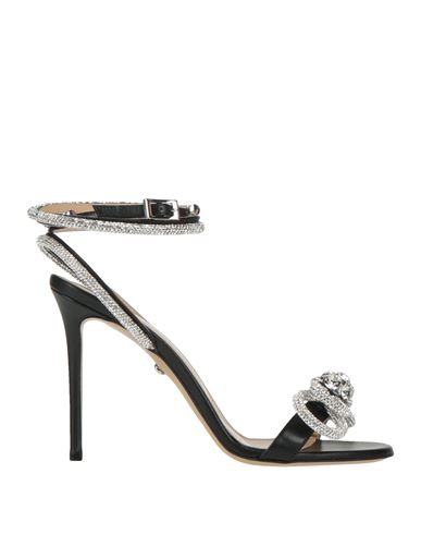 Mach&mach Mach & Mach Woman Sandals Black Size 7.5 Leather