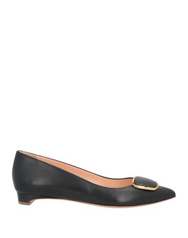 Rupert Sanderson Woman Ballet Flats Black Size 8 Calfskin