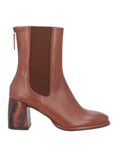 Zinda Woman Ankle Boots Tan Size 7 Leather