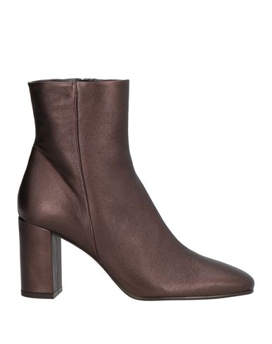 Zinda Woman Ankle Boots Bronze Size 7 Leather